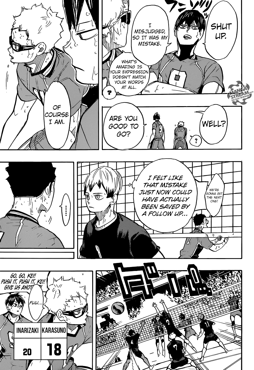 Haikyuu!!, Chapter 283 image 08